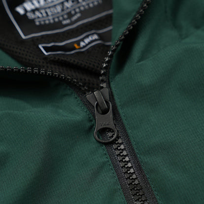 MICRO RIPSTOP ANORAK JACKET - DARK GREEN