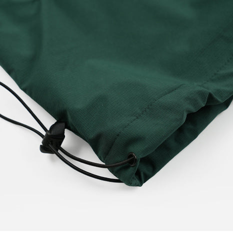 MICRO RIPSTOP ANORAK JACKET - DARK GREEN