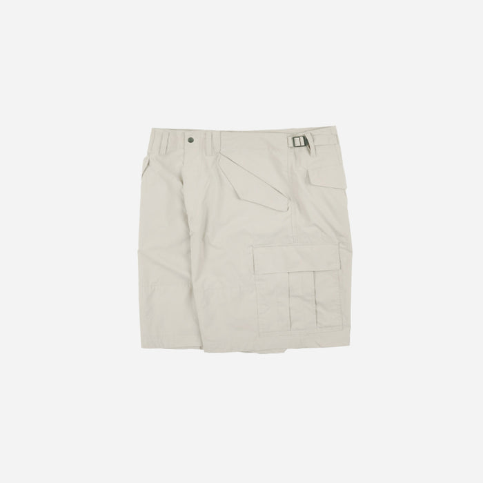MICRO RIPSTOP CARGO SHORTS - LIGHT GREY