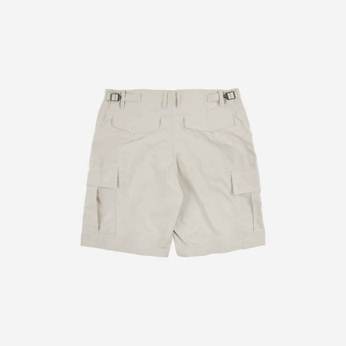 MICRO RIPSTOP CARGO SHORTS - LIGHT GREY