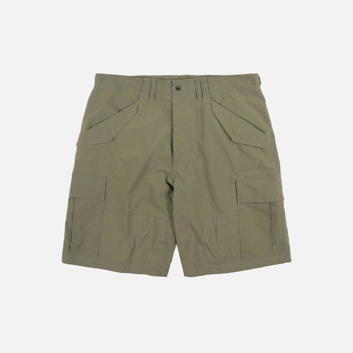 MICRO RIPSTOP CARGO SHORTS - LIGHT OLIVE