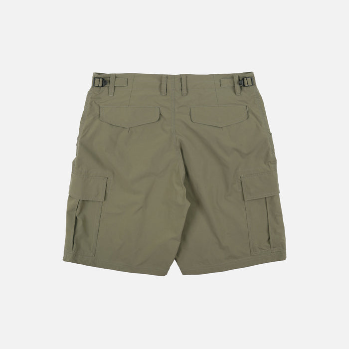 MICRO RIPSTOP CARGO SHORTS - LIGHT OLIVE