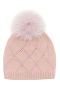 Mitche's Knit Hat With Diamond Weave