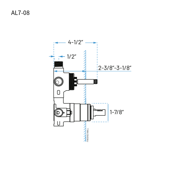 Mixing Valve with 2 or 3 Function Integrated Transfer Valve