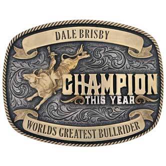 Montana Silversmith Champion Dale Brisby Attitude Buckle