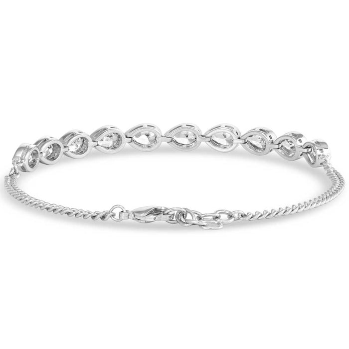 Montana Silversmith First Light Crystal Teardrop Bracelet