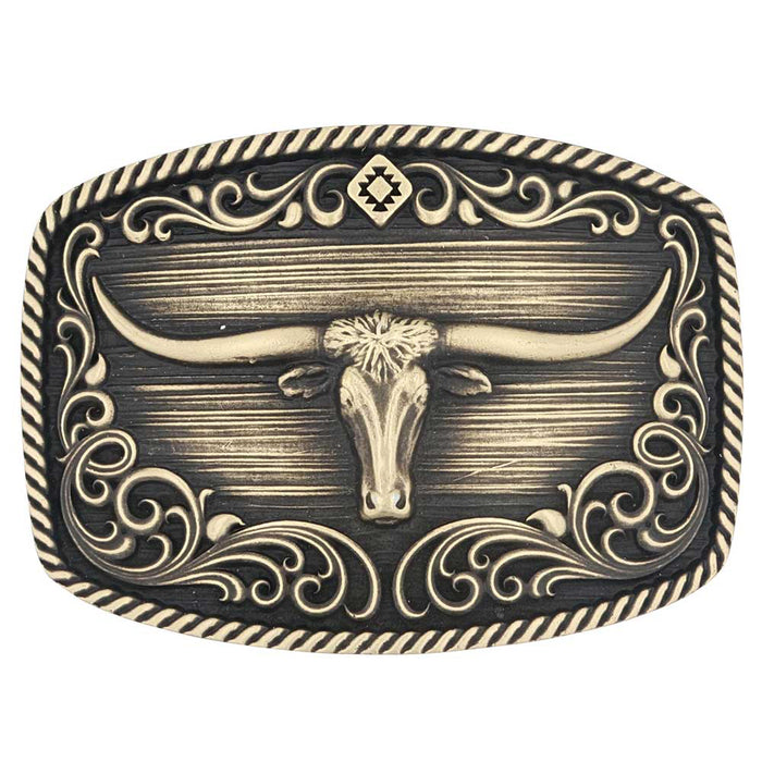 Montana Silversmith Longhorn Legend Heritage Attitude Buckle