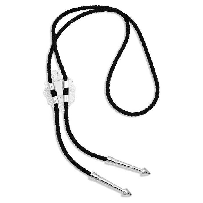 Montana West Southwest Scalloped Bolo Tie