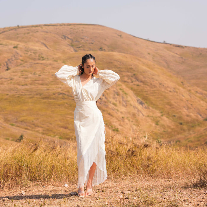 Moon Lit Skirt - Beige