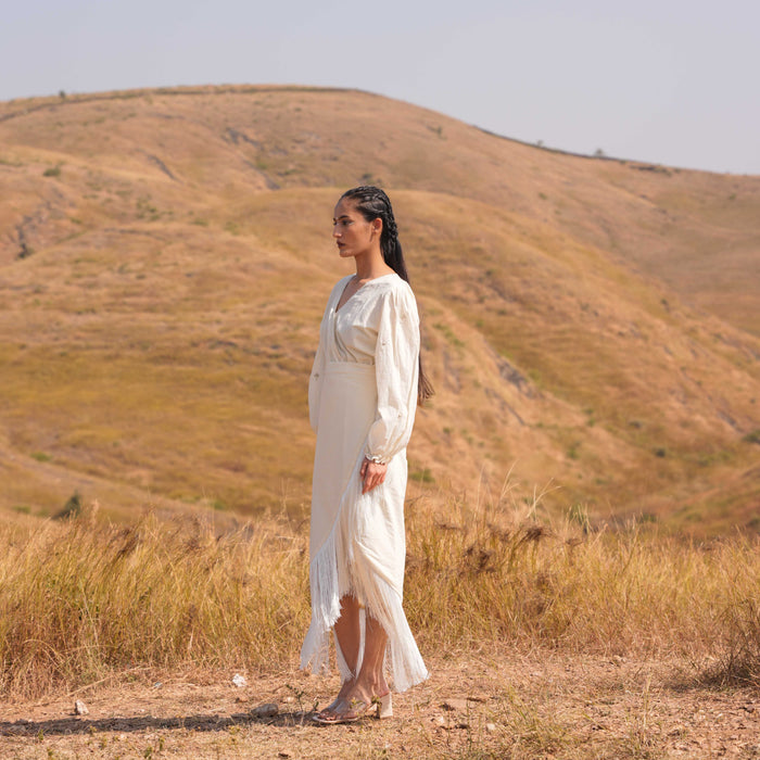 Moon Lit Skirt - Beige