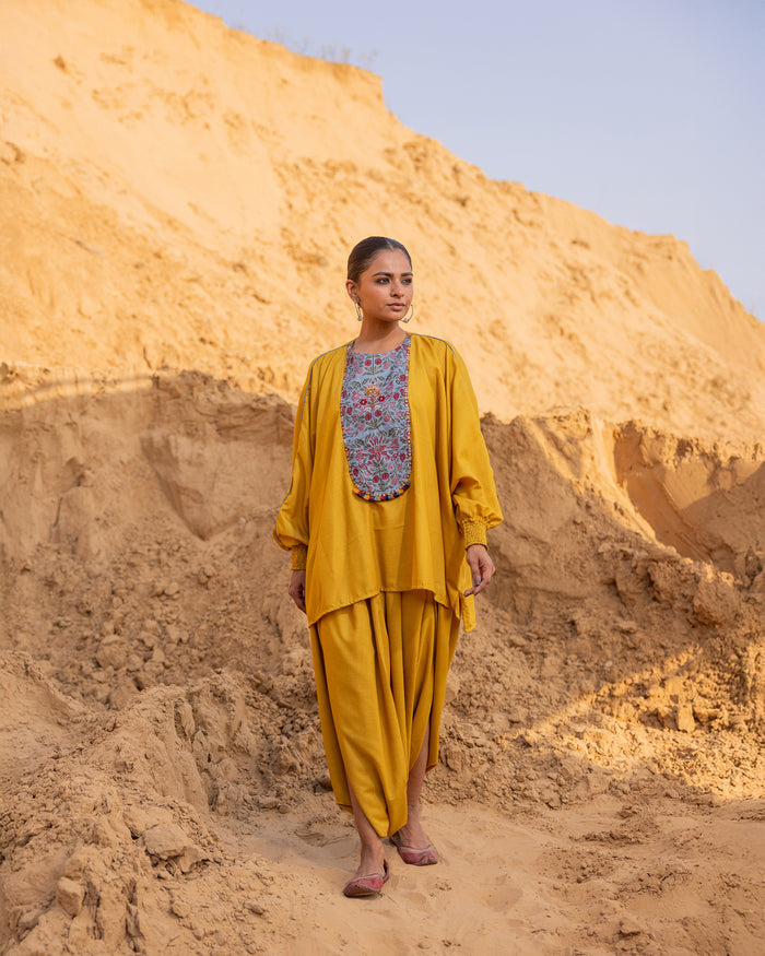 Mosaic Pants - Mustard