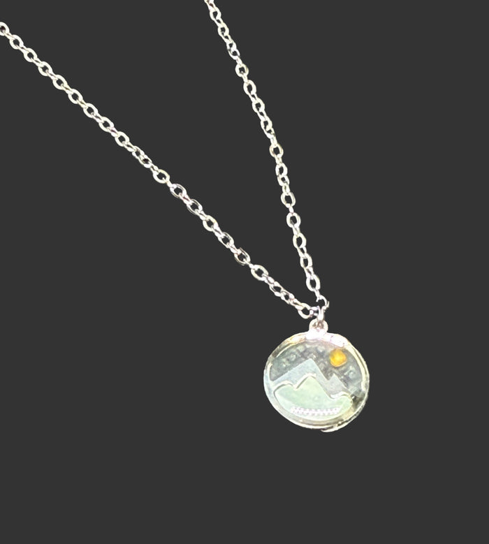 Mustard Seed Necklace – Faith-Inspired Pendant in Silver or Rose Gold