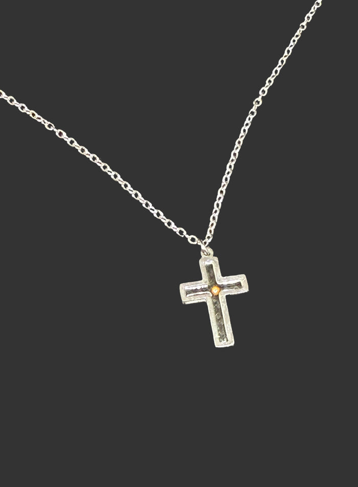 Cross Pendant – Silver
