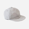 NATURAL DYE WASHI CANVAS CAP - SUMI WHITE