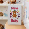 New Baby Card - Pink