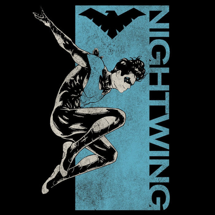 Nightwing Forge Heavyweight Boxy Tee - Heroes & Villains-DC Comics-T-Shirt