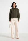 nino-clasp-detail-contrast-stitch-gabardine-jacket-olive