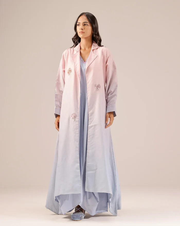 Ocean Dusk Jacket (Pink To Blue)