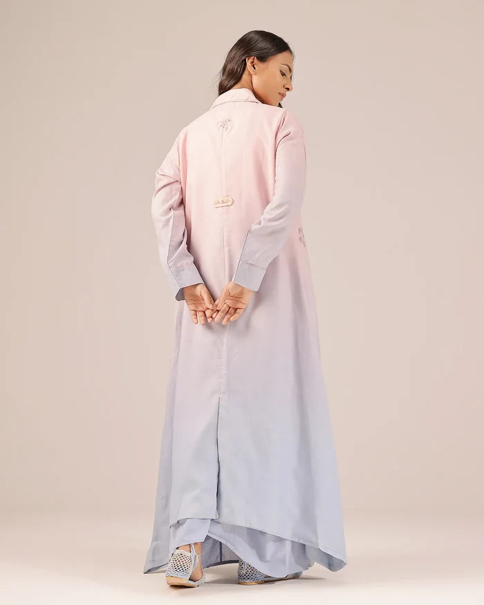 Ocean Dusk Jacket (Pink To Blue)
