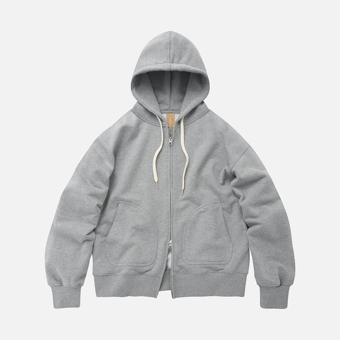 OG HEAVYWEIGHT HOOD ZIPUP PARKA - gray ean