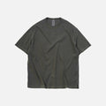OG PIGMENT DYEING HALF TEE - OLIVE