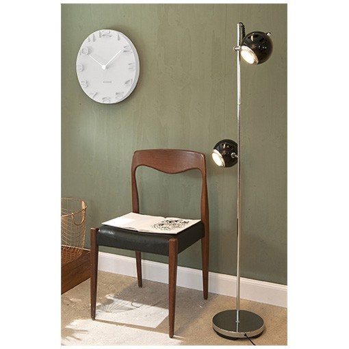 Karlsson On The Edge Wall Clock - White (42cm) | Koop.co.nz