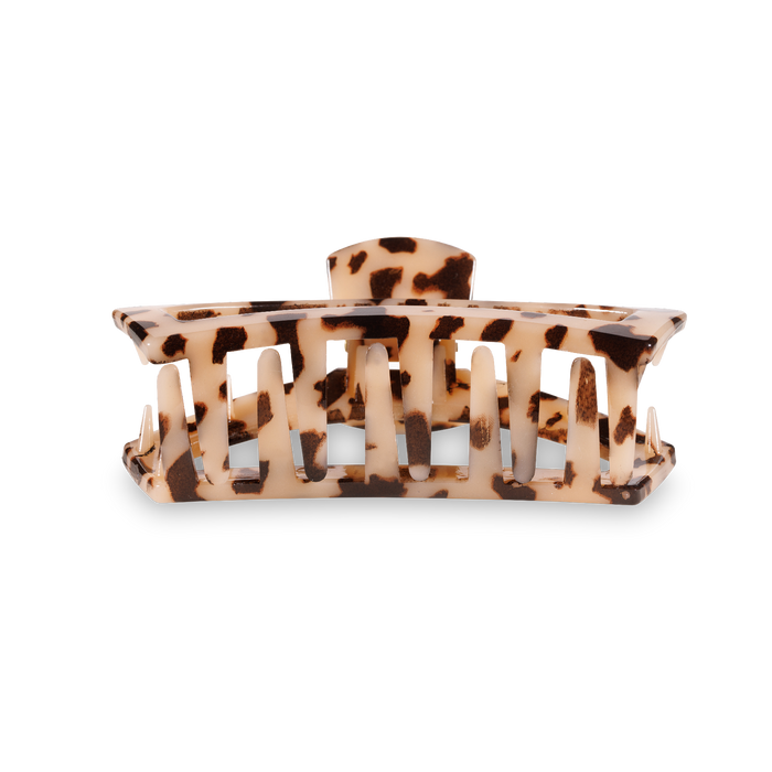 Open Hair Clip | Small | Blonde Tortoise