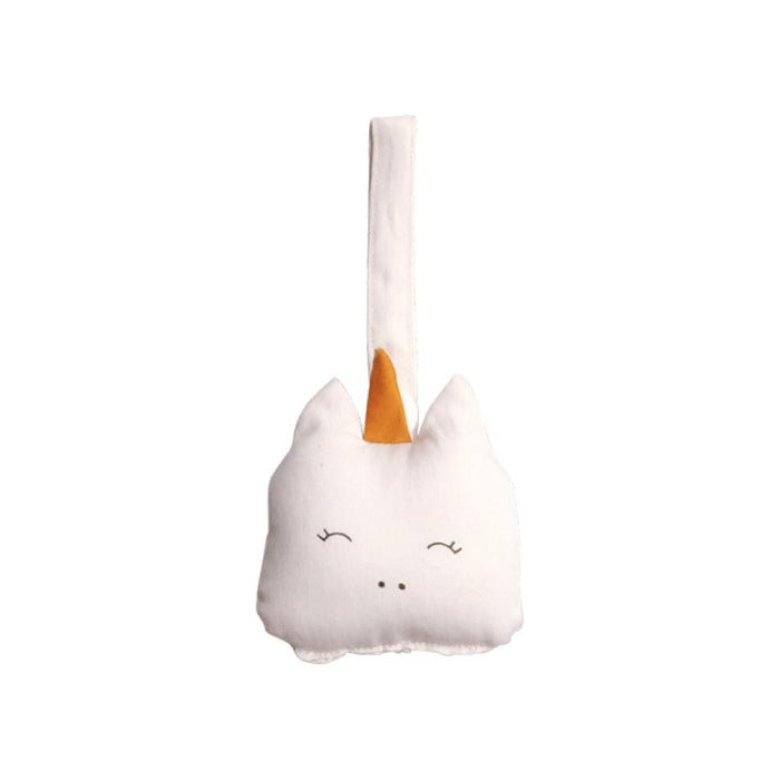Fabelab Organic Animal Rattle - Unicorn | Koop.co.nz