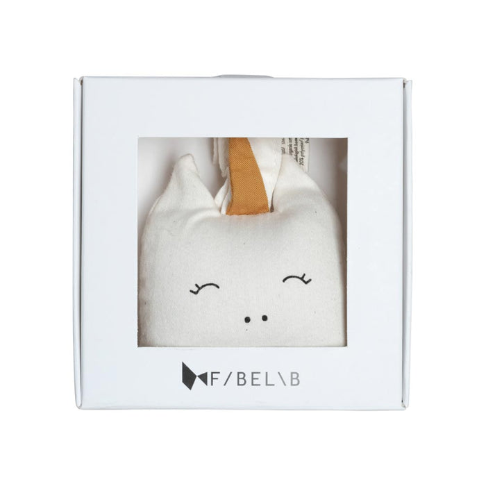 Fabelab Organic Animal Rattle - Unicorn | Koop.co.nz