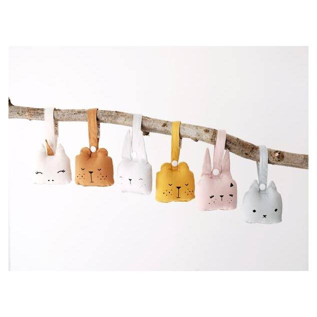 Fabelab Organic Animal Rattle - Unicorn | Koop.co.nz