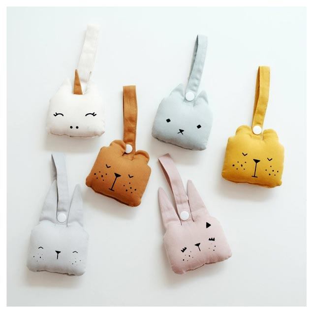 Fabelab Organic Animal Rattle - Unicorn | Koop.co.nz