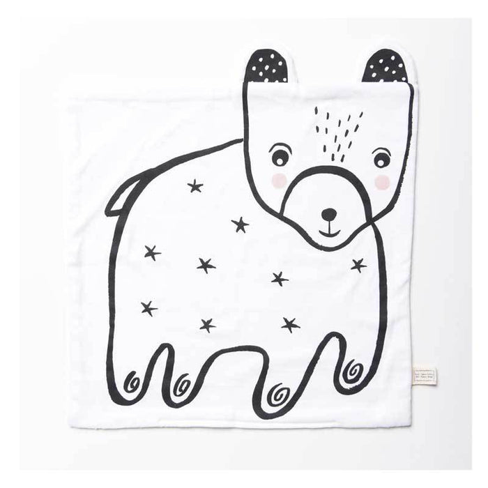 Wee Gallery Organic Snuggle Blanket - Bear | Koop.co.nz