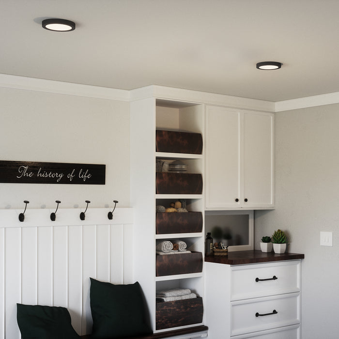Outskirts Round Flush Mount
