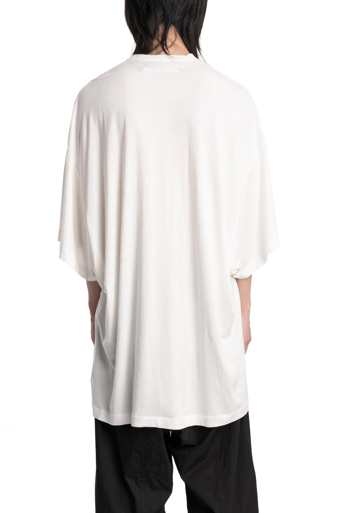 Oversized Print T-Shirt, White