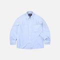PAJAMA STRIPE SHIRT - BLUE