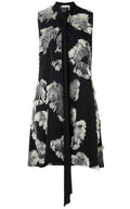 Chloe Palm Jacquard Dress - Runway Catalog