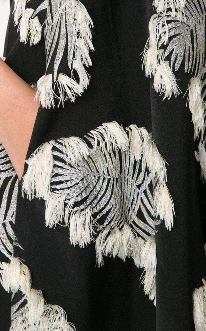 Chloe Palm Jacquard Dress - Runway Catalog