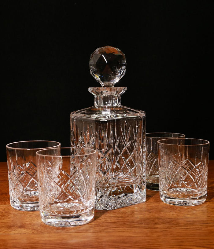 Panel Style Whisky 5 Piece Hosting Set