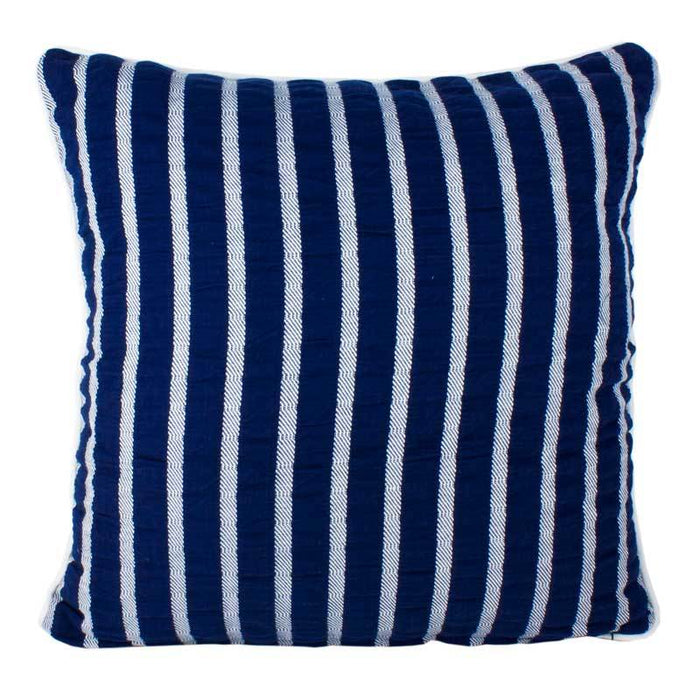 Craft Studio Parker Cushion - Navy (50cm) | Koop.co.nz