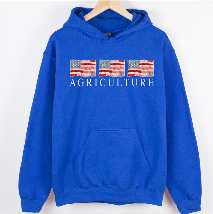 Patchwork Agriculture Flag – Hoodie