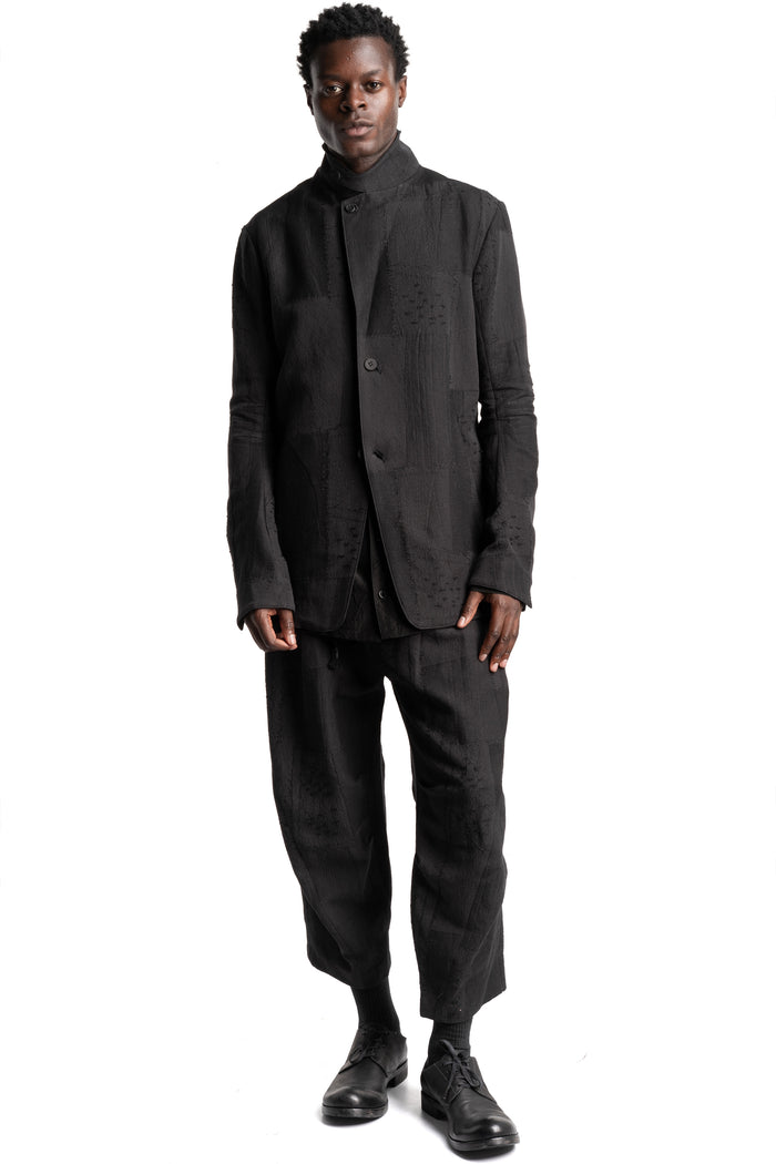 D.Hygen | SS26 - Patchwork Jacquard Jacket, ST104-0626S
