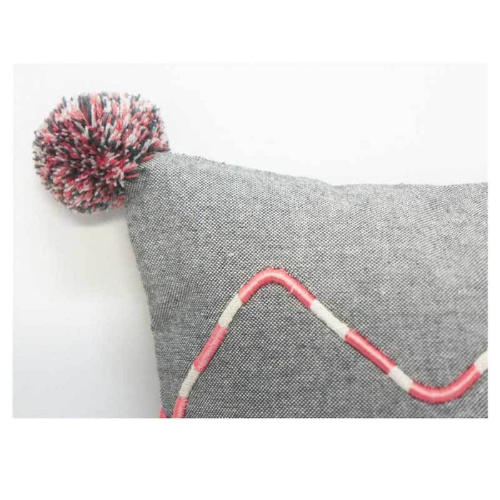 Stoneleigh & Roberson Peachee Wave Cushion (45cm) | Koop.co.nz