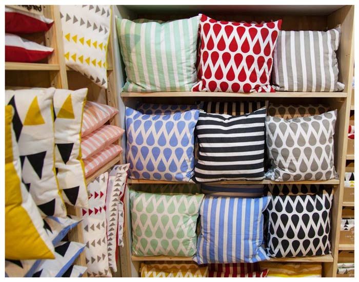 The Good Housewife Peak Cushion - Silt Green (45cm) | Koop.co.nz