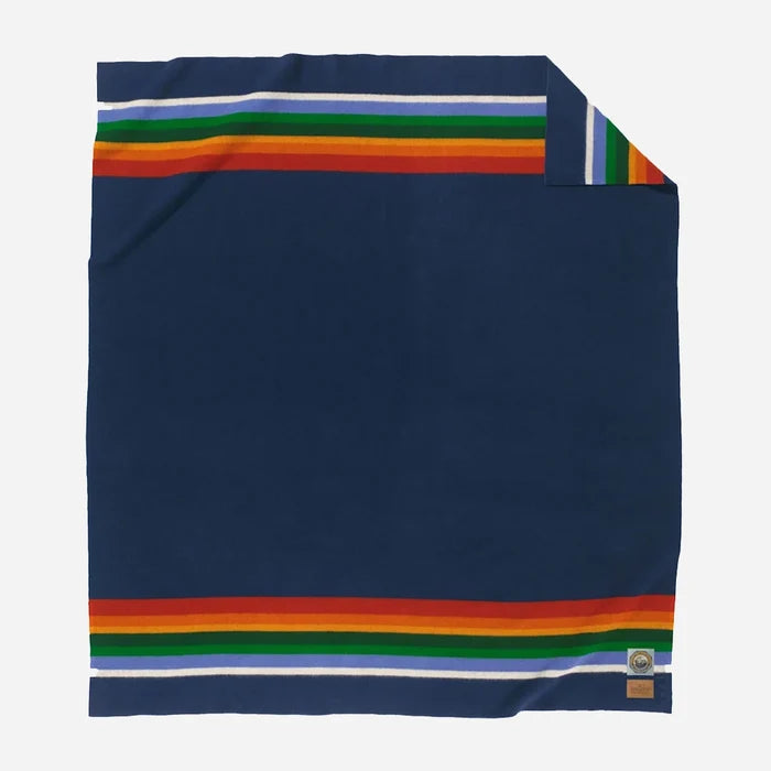 Pendleton National Park Twin Blanket - Crater Lake Navy