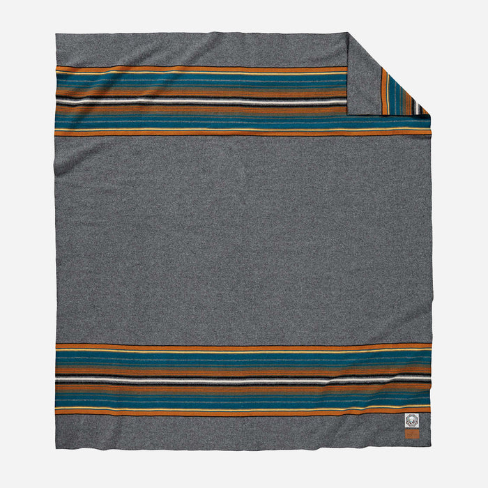 Pendleton National Park Twin Blanket - Olympic Grey