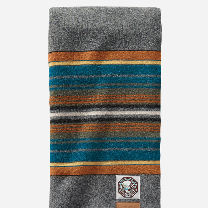 Pendleton National Park Twin Blanket - Olympic Grey