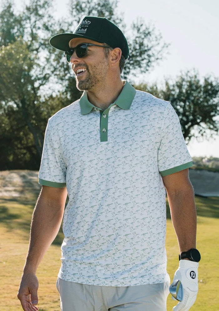 Performance Blade Collar Polo - Duck