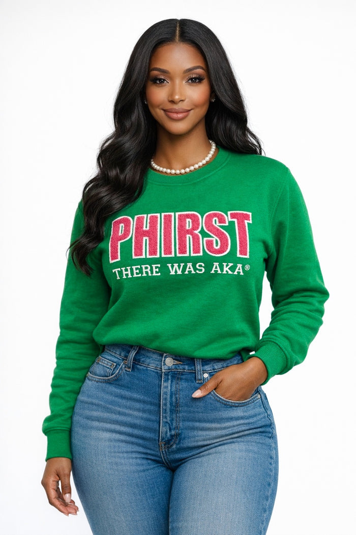 PHIRST AKA Waist-Length Sweatshirt