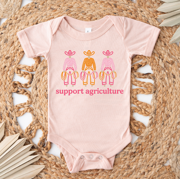 Pink Cowboys - Support Agriculture – Infant/Toddler/Youth
