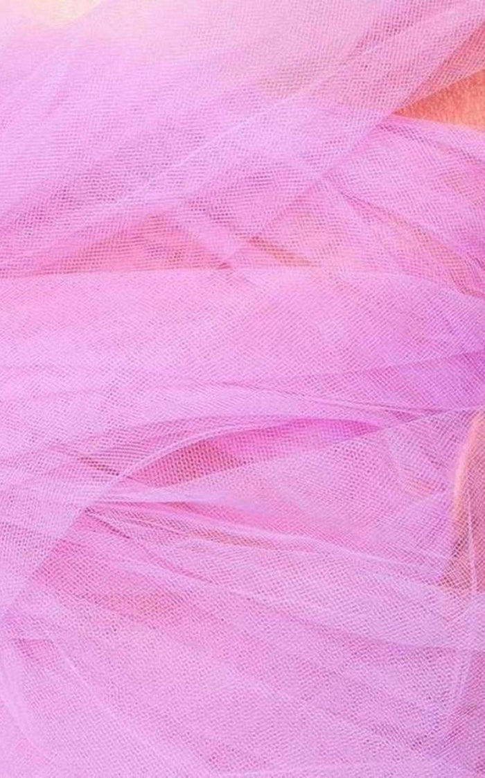 Y/Project Pink Tulle Layer Second Skin Bodysuit - Runway Catalog